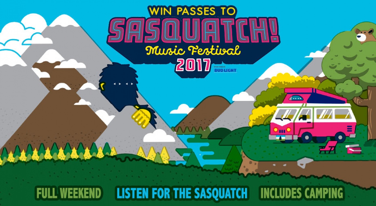 Win VIP Supertickets to Sasquatch Music Festival!