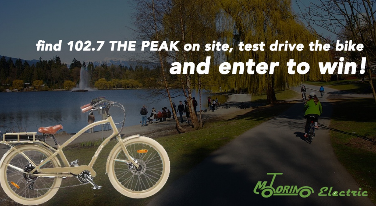PEAK VIPs: Win an Electric Bike from Motorino!