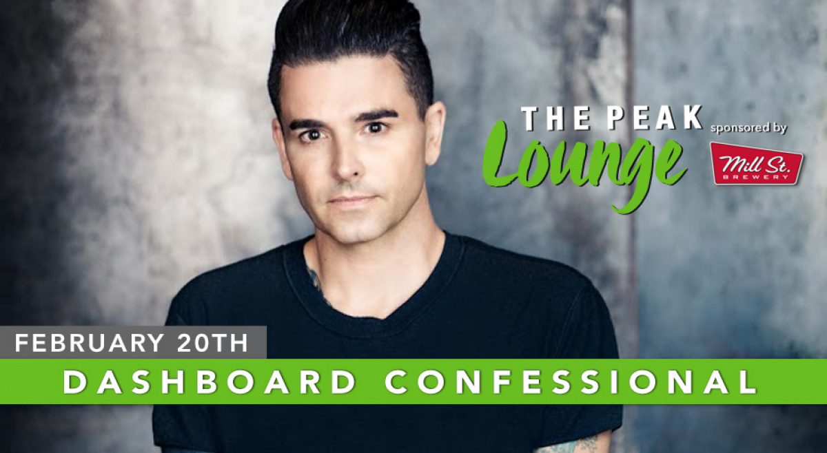 See Dashboard Confessional in THE PEAK Lounge