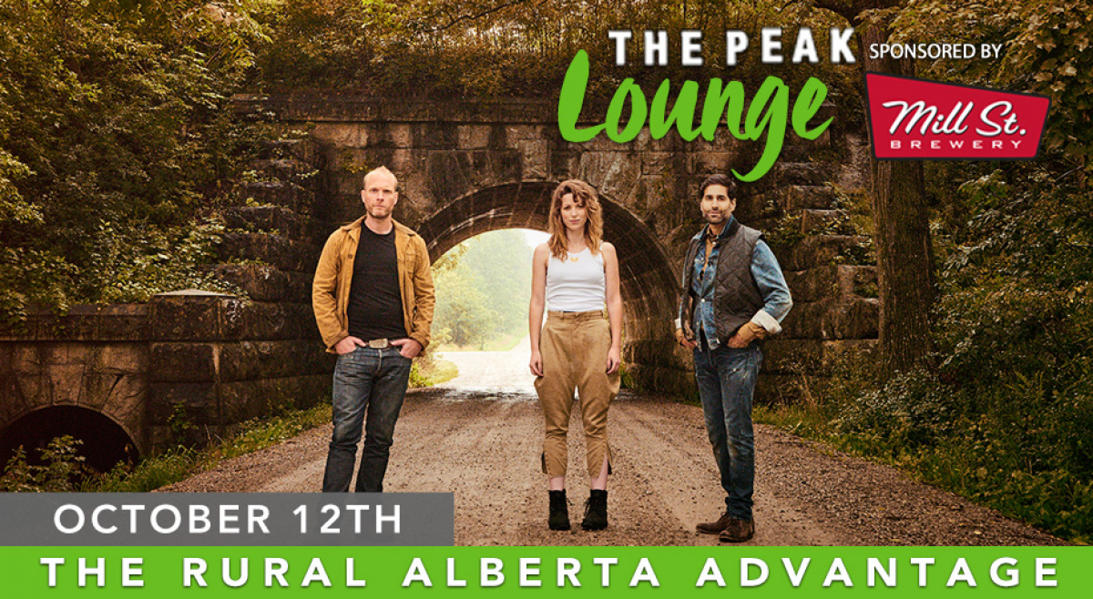 PEAK VIP's: Win invites to see The Rural Alberta Advantage in THE PEAK Lounge
