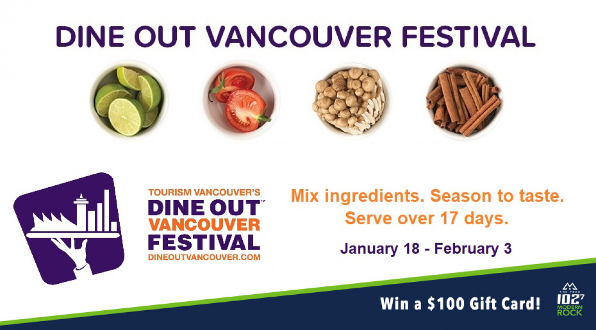 Win a $100 Gift Card for Dine Out Vancouver Festival