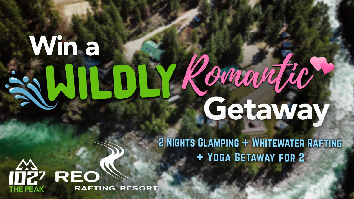 Win a Wildly Romantic Getaway at Reo Rafting & Yoga Resort!