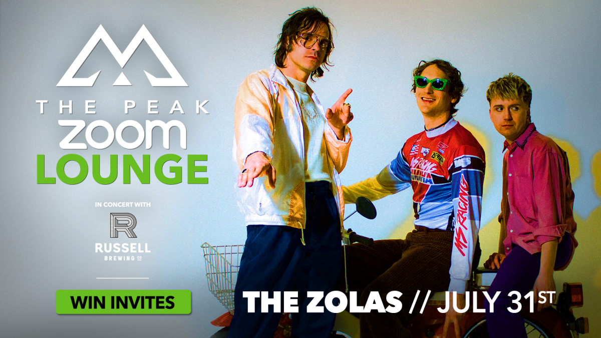 Hang with The Zolas in THE PEAK Zoom Lounge!