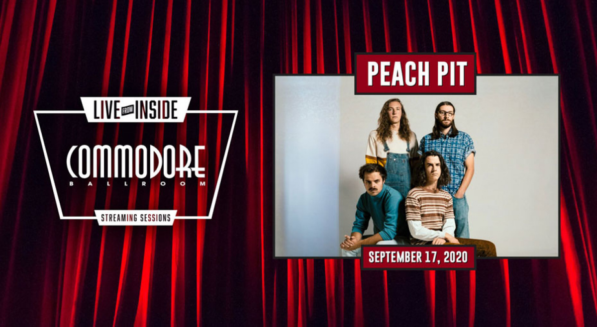 Live From Inside The Commodore with Peach Pit!