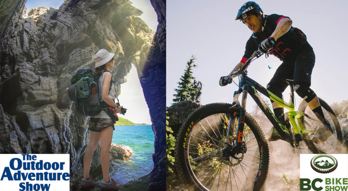 Tickets to The Outdoor Adventure & Travel Show AND The BC Bike Show!