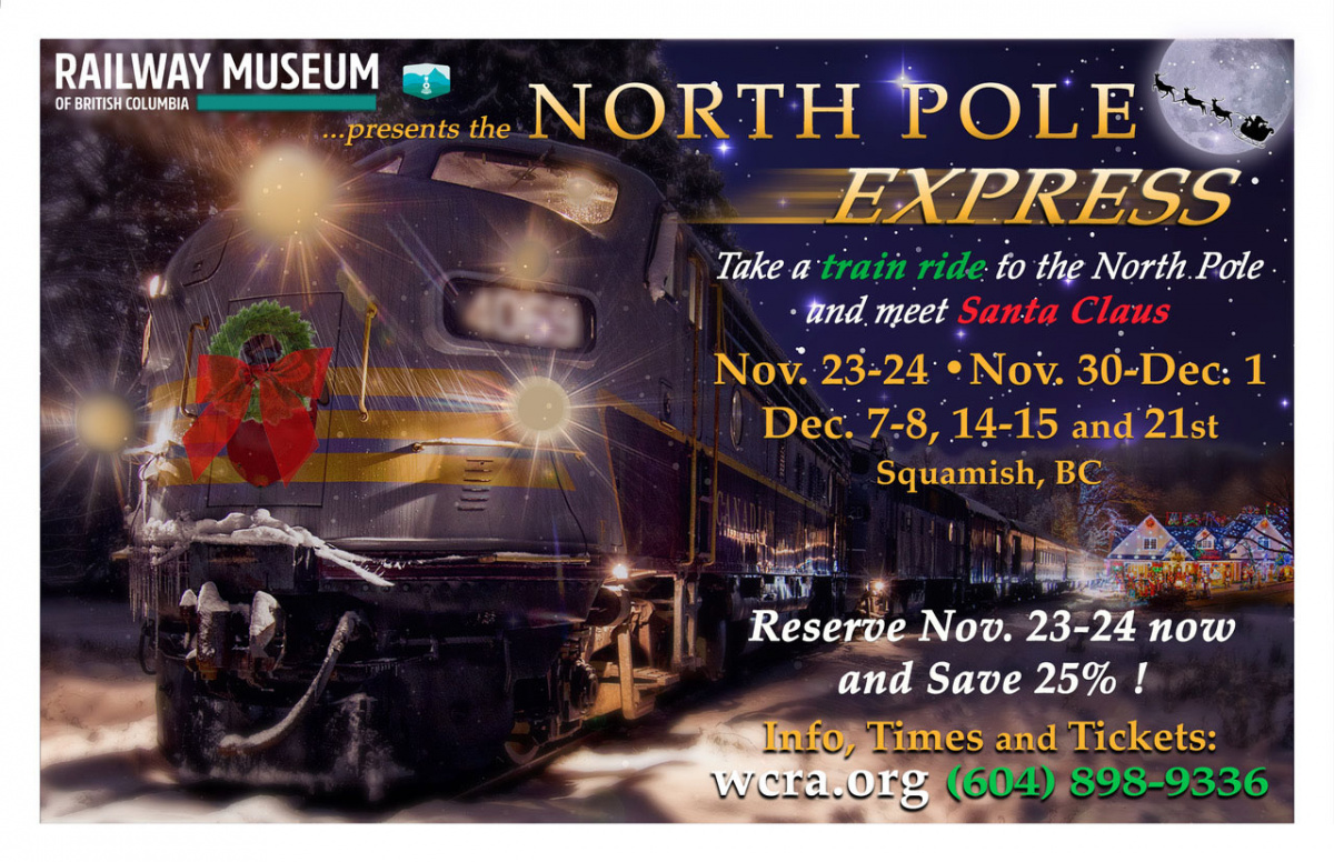 Win 4 Tickets on the North Pole Express!