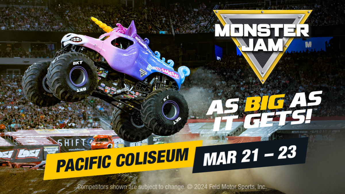 Win 4 tickets to Monster Jam!