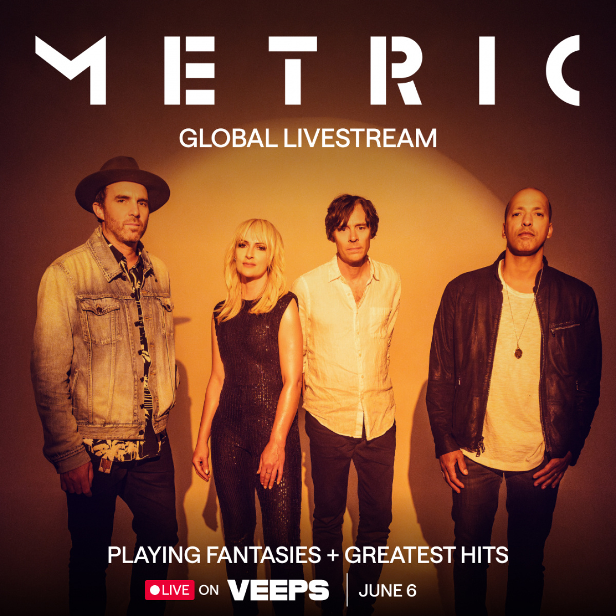 Win a ticket to Metric's one-night-only hometown concert livestream!