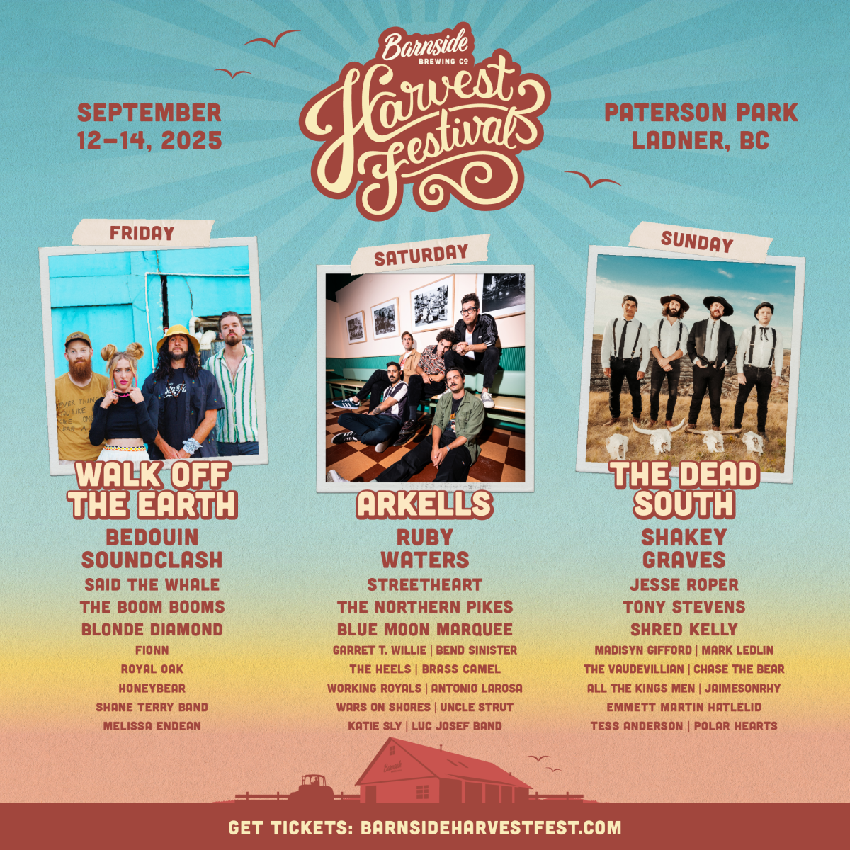 VIP Tickets to Barnside Harvest Festival!