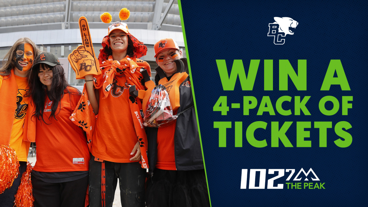 WIN a 4-Pack of Tickets to See the BC Lions on September 12th!