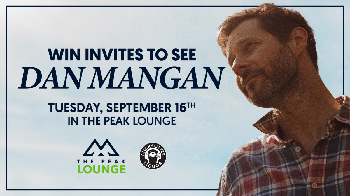 See Dan Mangan in THE PEAK lounge!