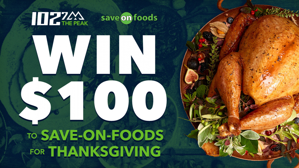 Win $100 to Save-On-Foods for Thanksgiving!