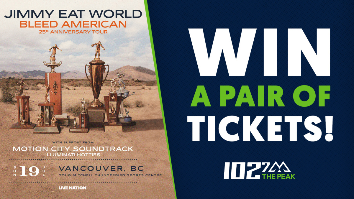 Win tickets to Jimmy Eat World!