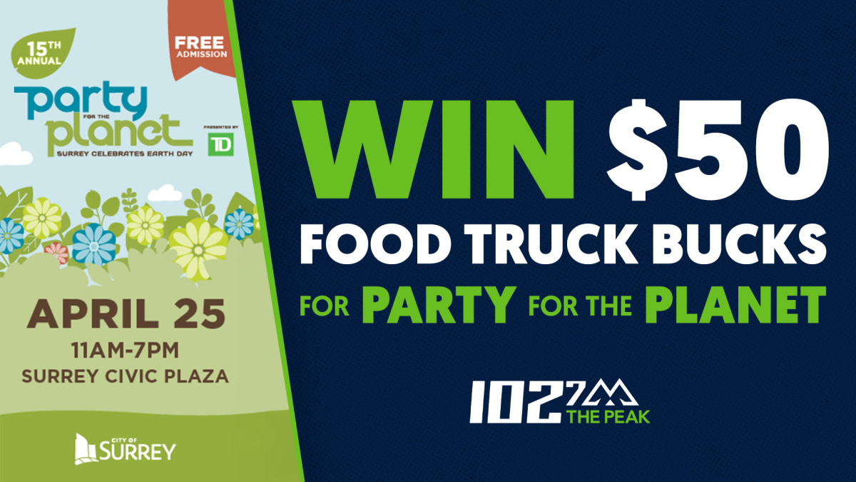 $50 Food Truck Bucks for Party for the Planet!