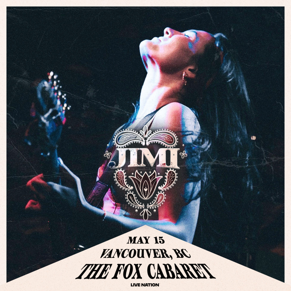 Win tickets to see PEAK Artist of the Month JIMI!