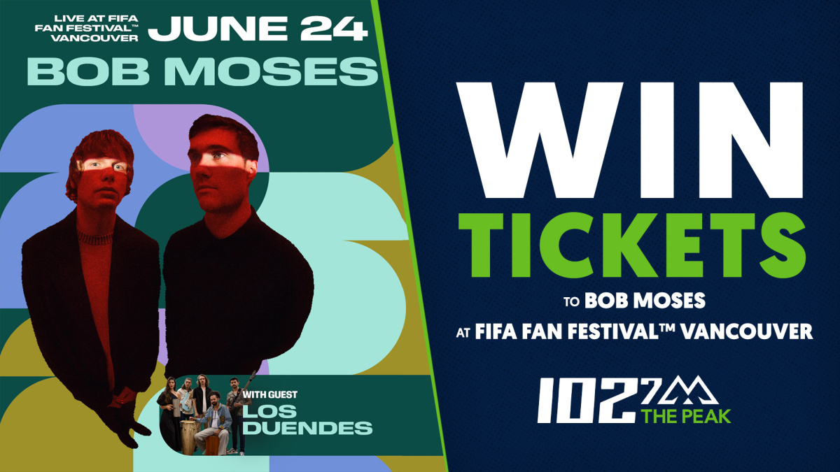 Win Tickets to see Bob Moses at FIFA Fan Festival™ Vancouver!