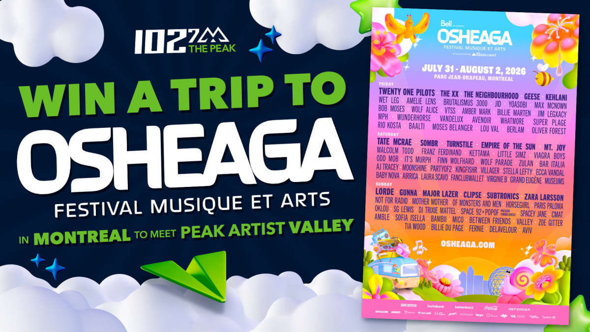 Win a Trip to Osheaga in Montreal!