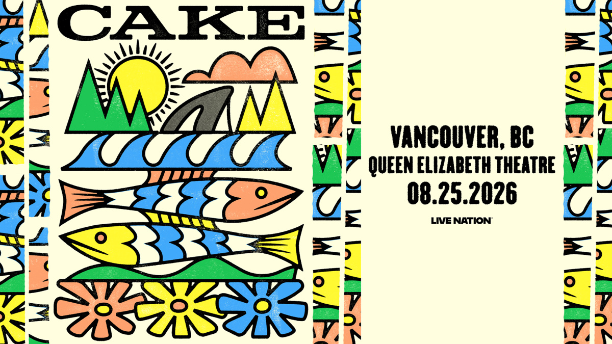 Win a pair of tickets to see CAKE live at Queen Elizabeth