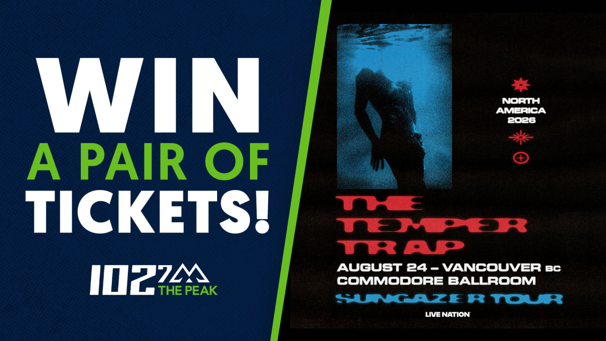 Win tickets to see The Temper Trap!