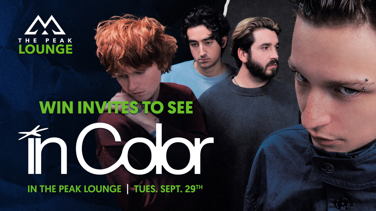 See In Color in THE PEAK Lounge!