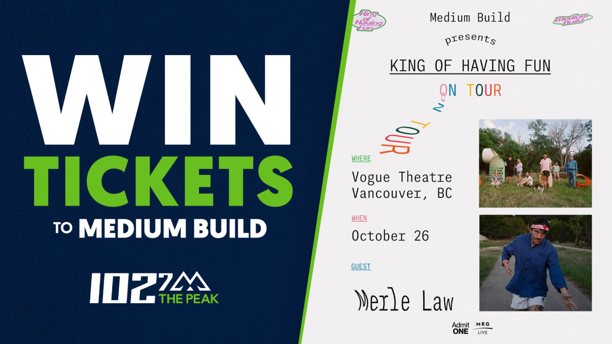 Win tickets to see Medium Build!